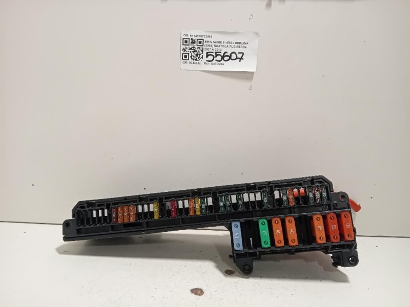 Scatola Fusibili 6114695733002 Bmw Serie 5 E60 Berlina 2004