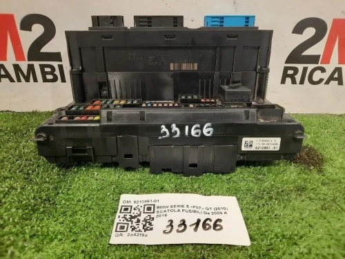 Scatola Fusibili 9210861-01 Bmw Serie 5 F07 GT 2010