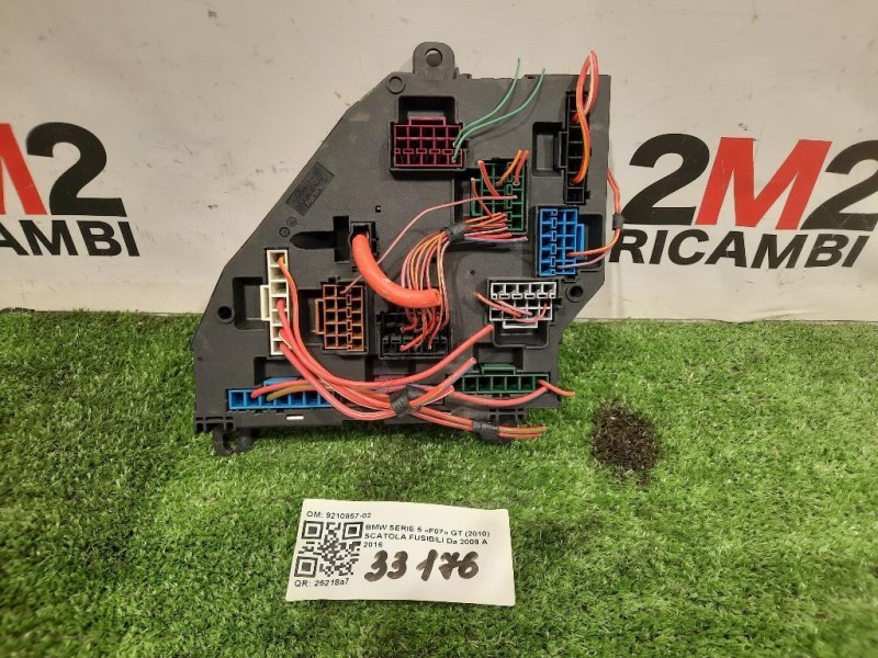 Scatola Fusibili 9210857-02 Bmw Serie 5 F07 GT 2010