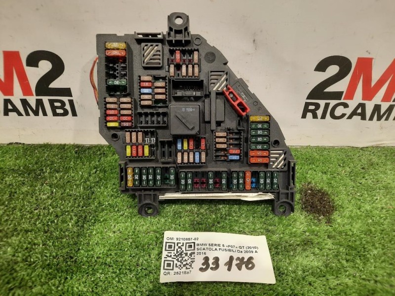 Scatola Fusibili 9210857-02 Bmw Serie 5 F07 GT 2010