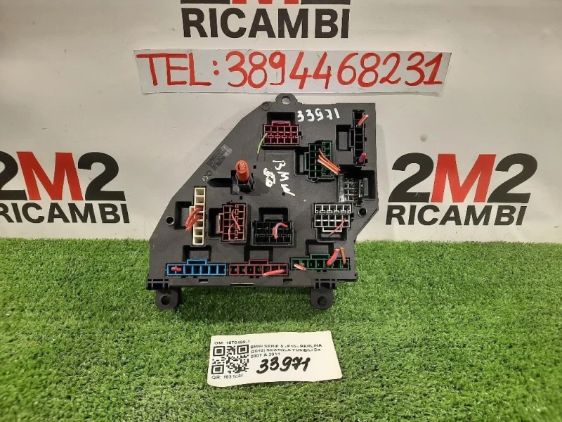 Scatola Fusibili 1670499-1 Bmw Serie 5 F10 Berlina 2010