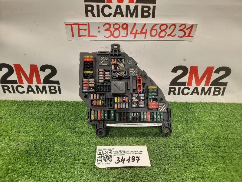 Scatola Fusibili 9264923-01 Bmw Serie 5 F10 Berlina 2010