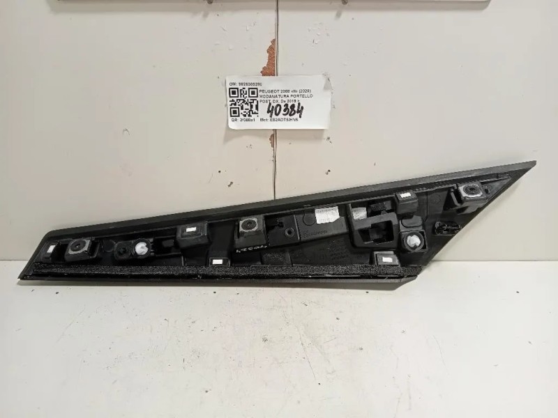 Modanatura Portello POST DX 9826305280 Peugeot 2008 II 2020