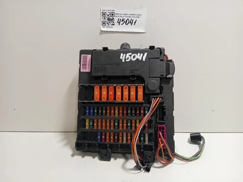 Scatola Fusibili 6 978 265 Bmw Z4 E85 Cabrio 2003