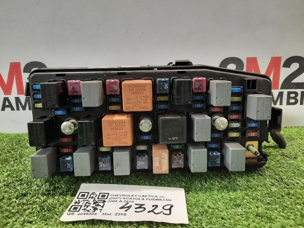 Scatola Fusibili Chevrolet Captiva I 2007