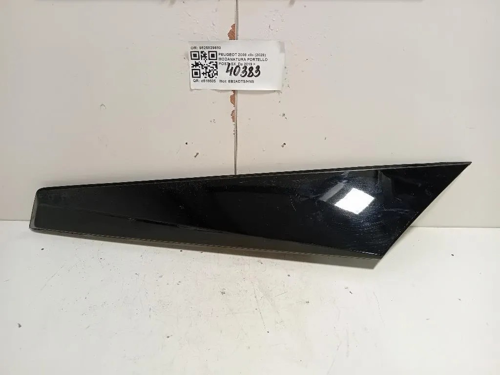 Modanatura Portello POST SX 9825829680 Peugeot 2008 II 2020