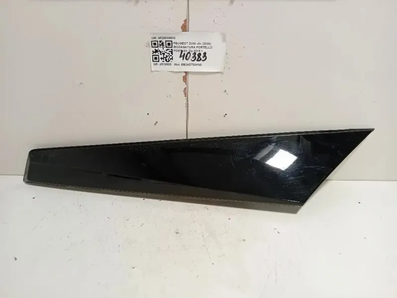 Modanatura Portello POST SX 9825829680 Peugeot 2008 II 2020