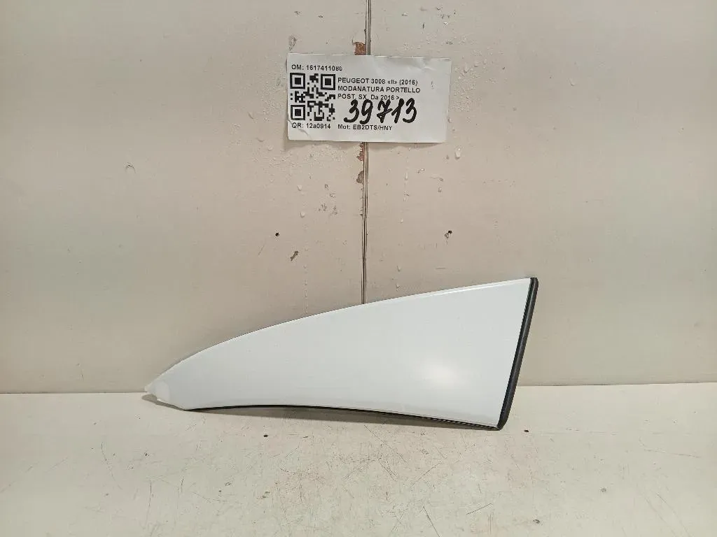 Modanatura Portello POST SX 1617411080 Peugeot 3008 II 2016