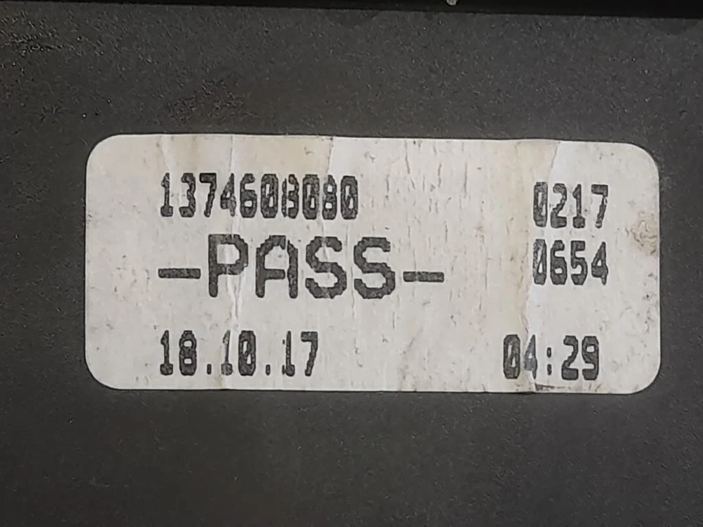 Scatola Fusibili 1374608080 Citroen Jumper III 2014