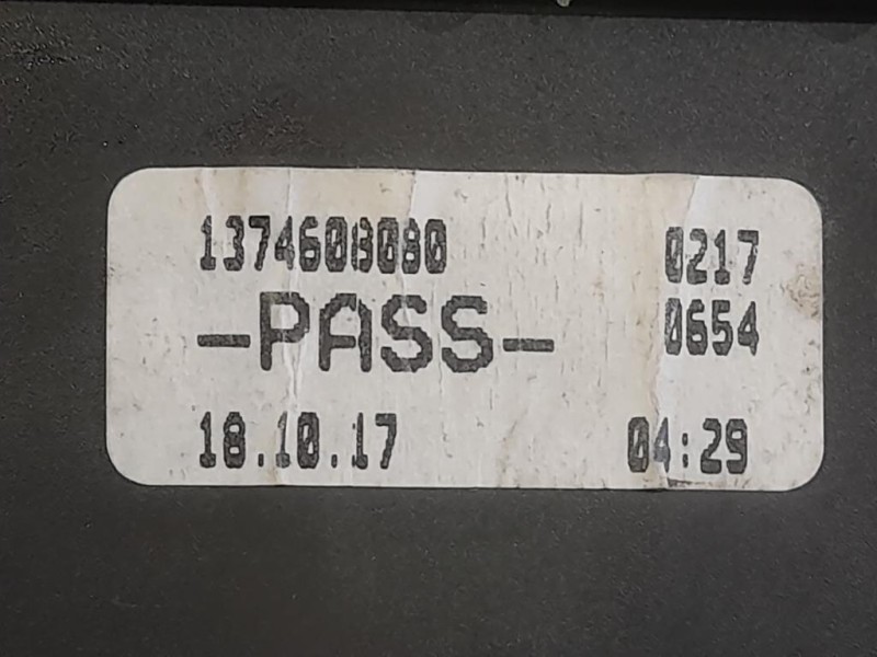 Scatola Fusibili 1374608080 Citroen Jumper III 2014