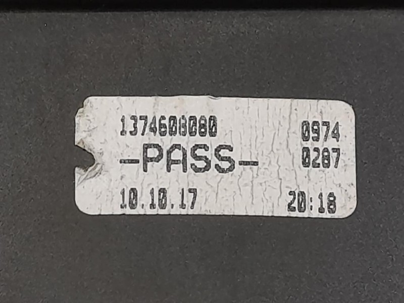 Scatola Fusibili 1374608080 Citroen Jumper III 2014