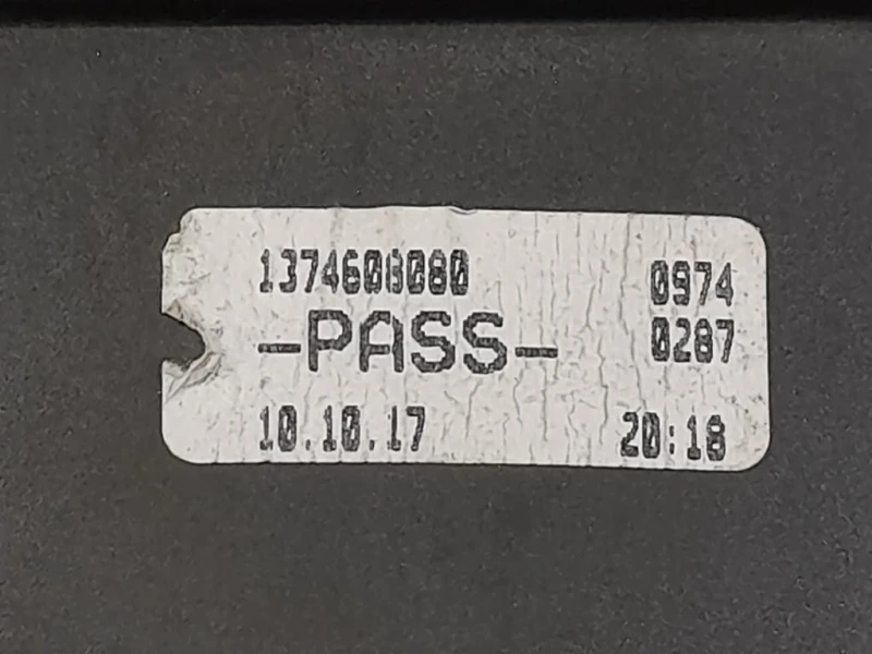 Scatola Fusibili 1374608080 Citroen Jumper III 2014