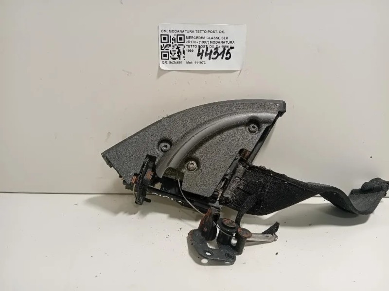 Modanatura Tetto POST DX MODANATURA TETTO POST DX Mercedes Classe SLK R170 1997