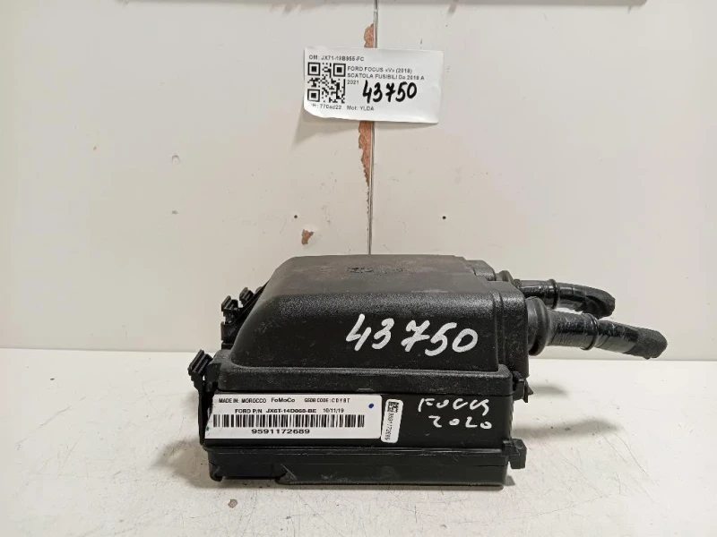 Scatola Fusibili JX6T-14D068-BE Ford Focus V 2018