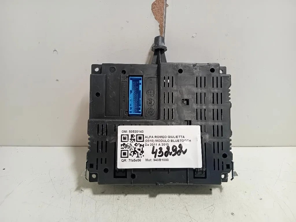 Modulo Bluetooth 50520143 555550380701 Alfa Romeo Giulietta 2010