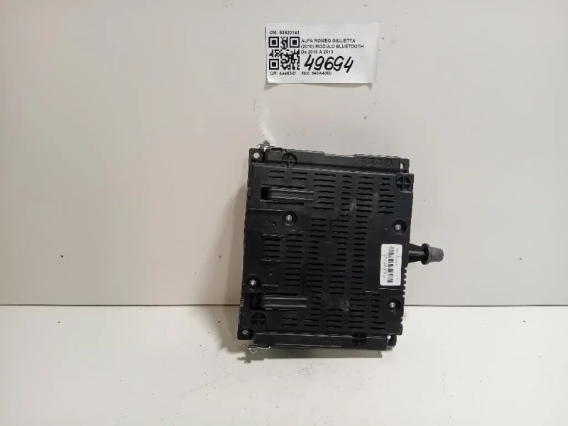 Modulo Bluetooth 50520143 Alfa Romeo Giulietta 2010
