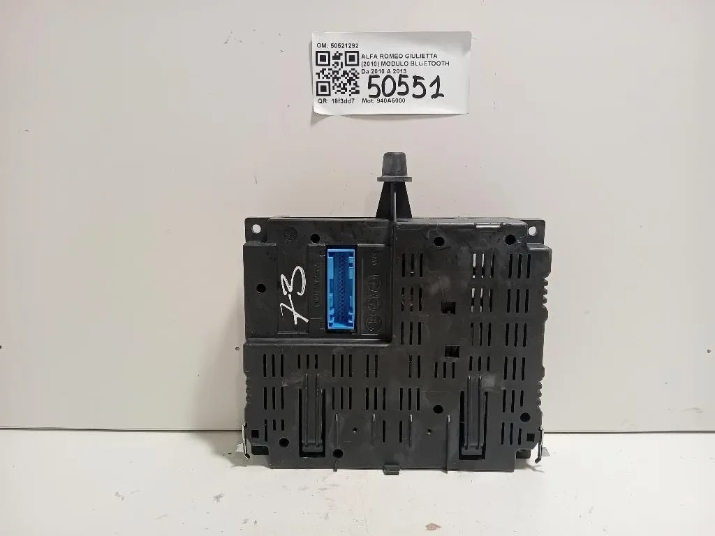 Modulo Bluetooth 50521292 Alfa Romeo Giulietta 2010