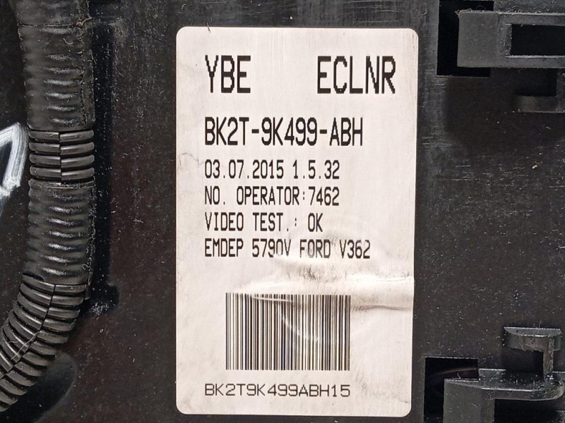 Scatola Fusibili BK2T-9K499-ABH Ford Transit Custom I 2013