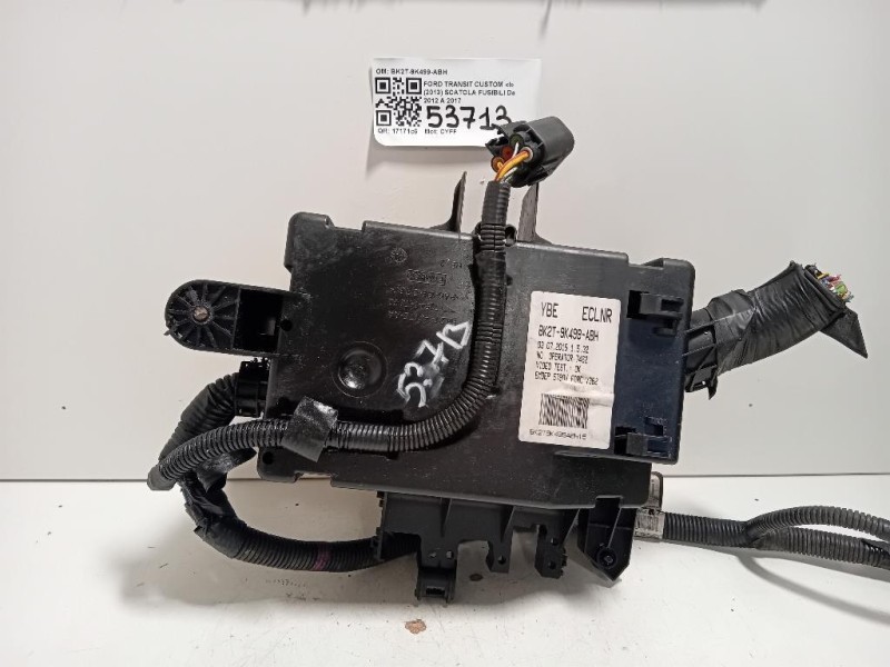 Scatola Fusibili BK2T-9K499-ABH Ford Transit Custom I 2013