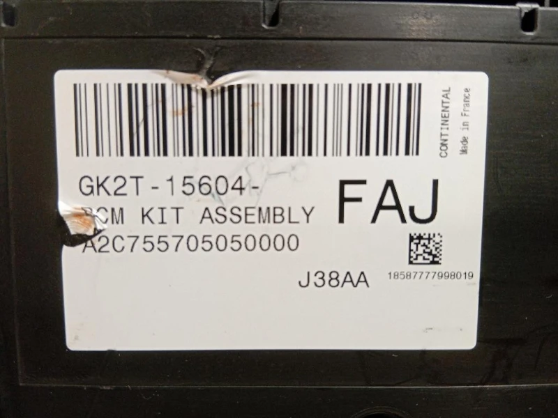 Scatola Fusibili GK2T--15604-FA Ford Transit Custom I 2013