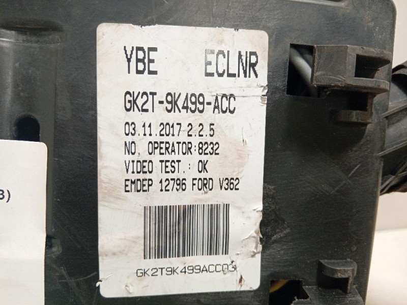 Scatola Fusibili GK2T-9K499-ACC Ford Transit Custom I 2013