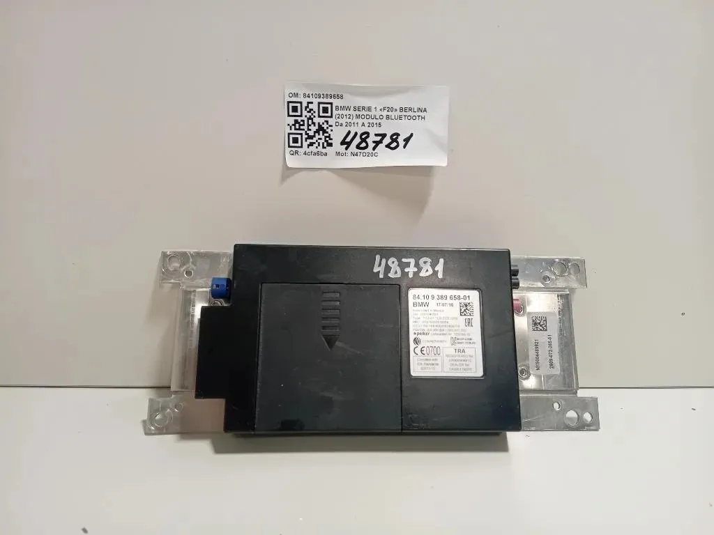 Modulo Bluetooth 84109389658 Bmw Serie 1 F20 Berlina 2012