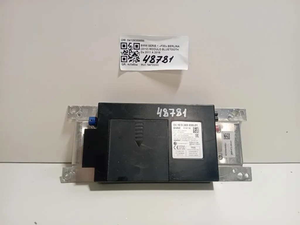 Modulo Bluetooth 84109389658 Bmw Serie 1 F20 Berlina 2012