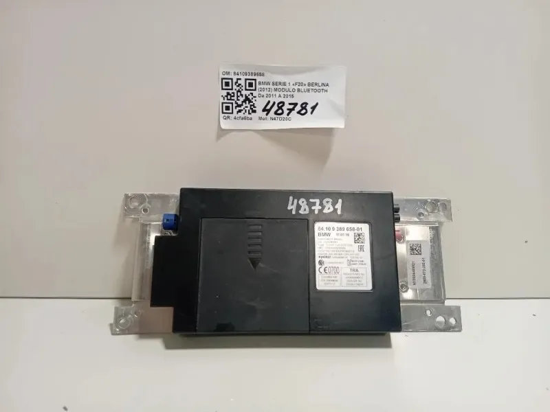 Modulo Bluetooth 84109389658 Bmw Serie 1 F20 Berlina 2012