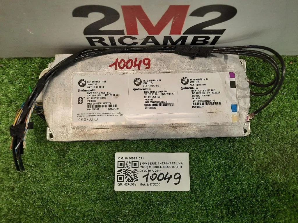Modulo Bluetooth 84109231091 Bmw Serie 3 E90 Berlina 2005