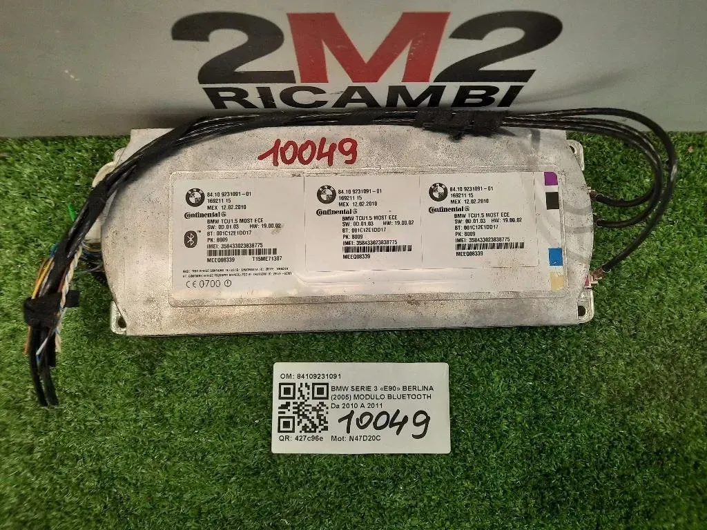 Modulo Bluetooth 84109231091 Bmw Serie 3 E90 Berlina 2005