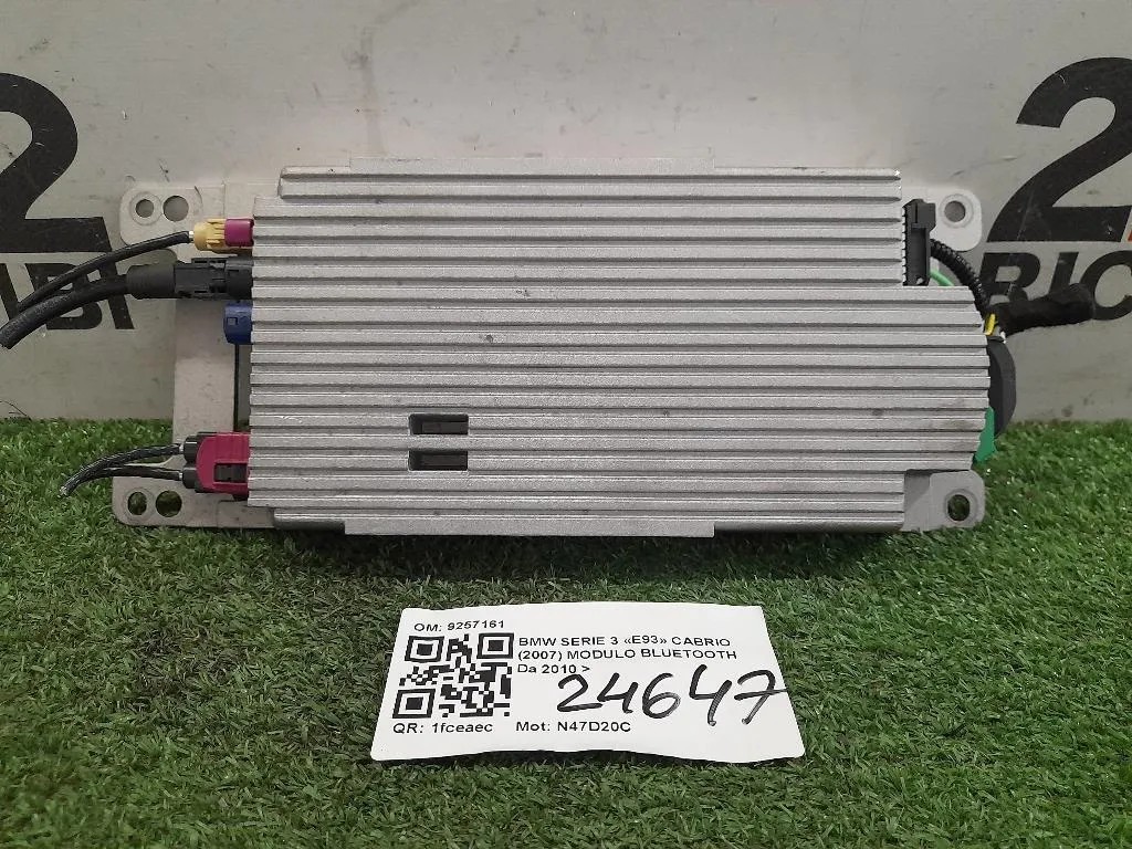 Modulo Bluetooth 9257161 Bmw Serie 3 E93 Cabrio 2007