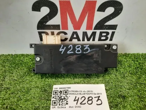 Modulo Bluetooth 9666827980 Citroen C3 II 2013