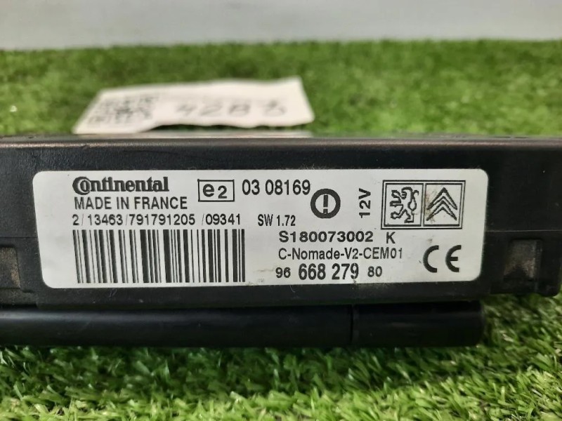 Modulo Bluetooth 9666827980 Citroen C3 II 2013