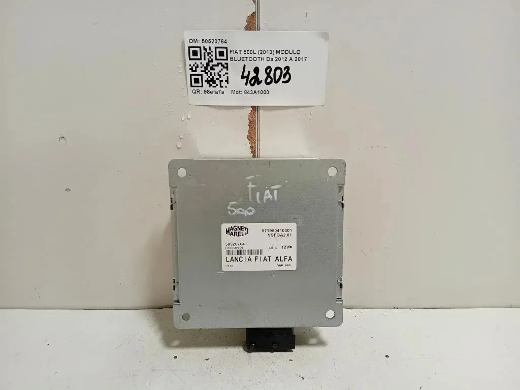 Modulo Bluetooth 50520764 Fiat 500L 2013