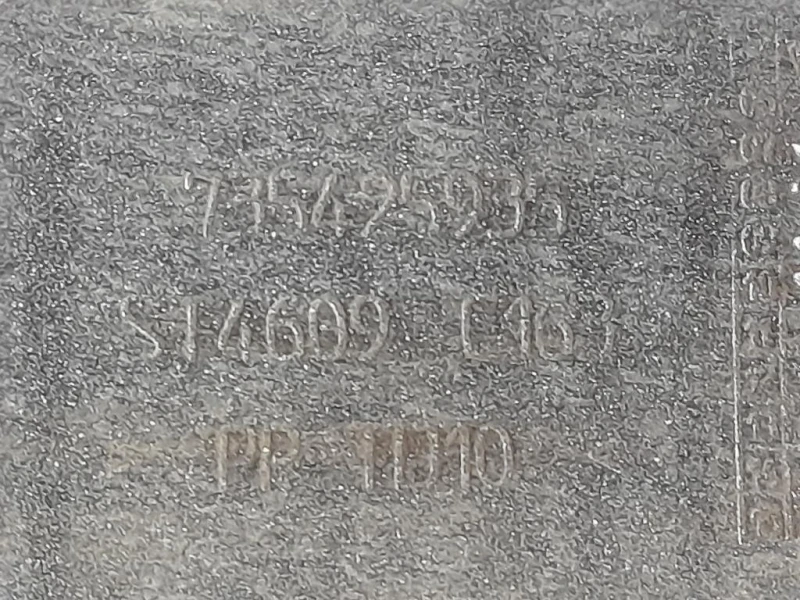 Paraurti POST 71777623 Lancia Ypsilon II 2009