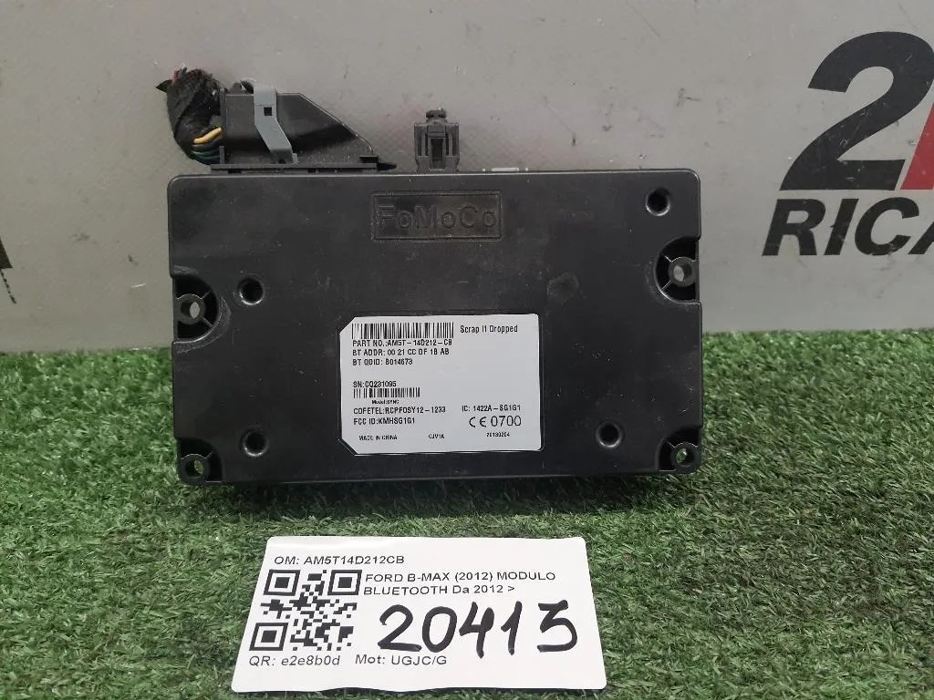 Modulo Bluetooth AM5T14D212CB Ford B-max 2012
