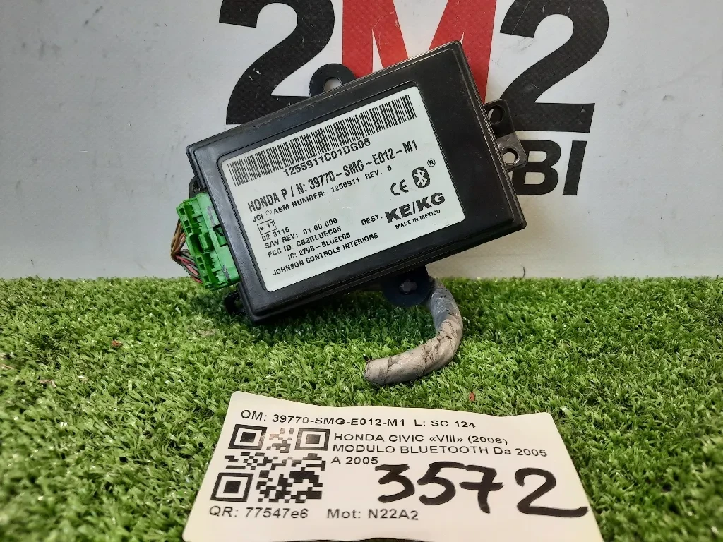 Modulo Bluetooth 39770-SMG-E012-M1 Honda Civic VIII 2006