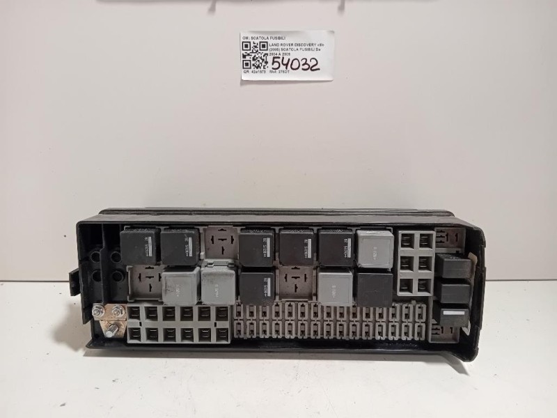Scatola Fusibili SCATOLA FUSIBILI Land Rover Discovery III 2005