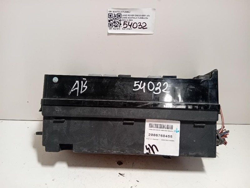 Scatola Fusibili SCATOLA FUSIBILI Land Rover Discovery III 2005