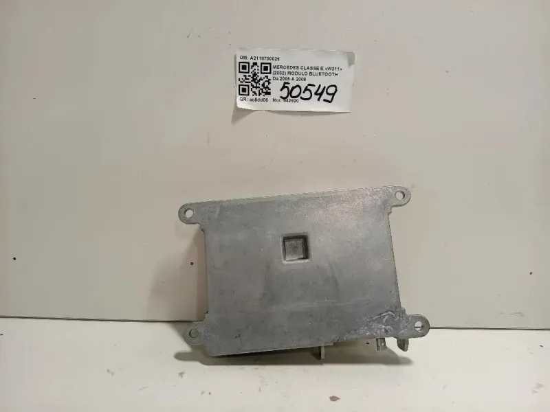 Modulo Bluetooth A2118700026 Mercedes Classe E W211 2002