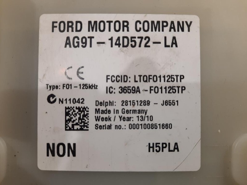 Scatola Fusibili AG9T-14D572-LA Land Rover Freelander II 2007