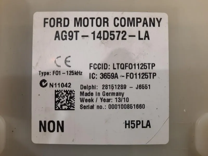 Scatola Fusibili AG9T-14D572-LA Land Rover Freelander II 2007