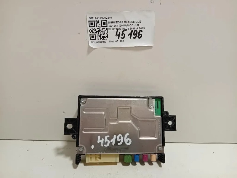 Modulo Bluetooth A2139002210 Mercedes Classe GLE W166 2015