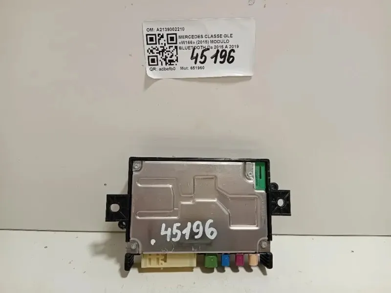 Modulo Bluetooth A2139002210 Mercedes Classe GLE W166 2015