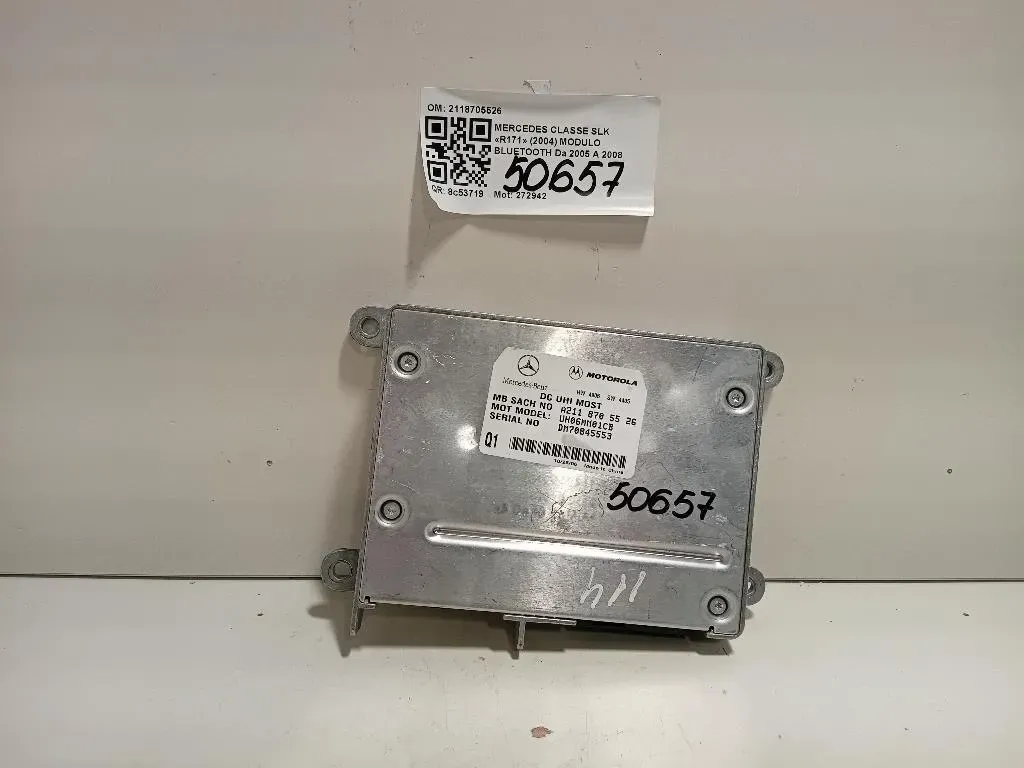 Modulo Bluetooth 2118705526 Mercedes Classe SLK R171 2004