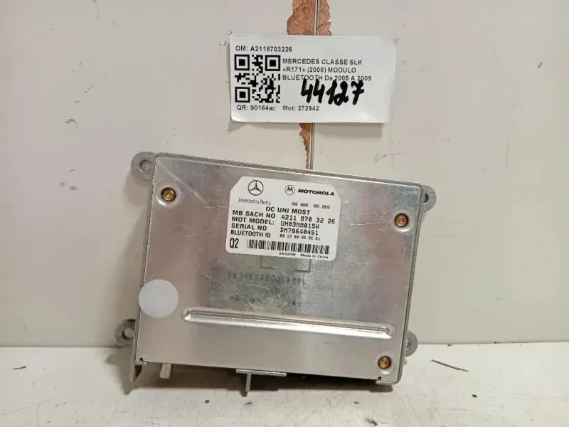Modulo Bluetooth A2118703226 Mercedes Classe SLK R171 2008
