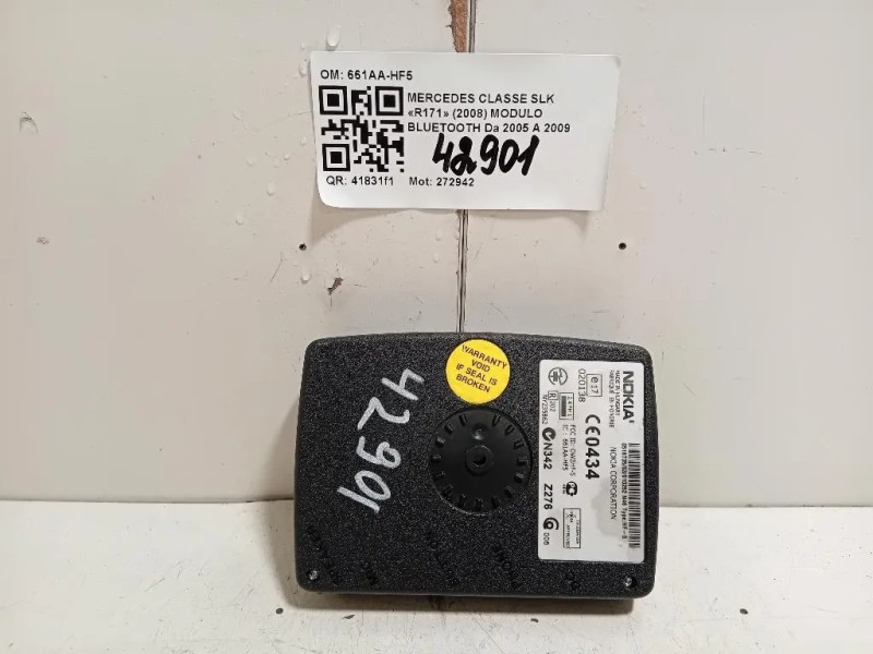 Modulo Bluetooth 661AA-HF5 Mercedes Classe SLK R171 2008