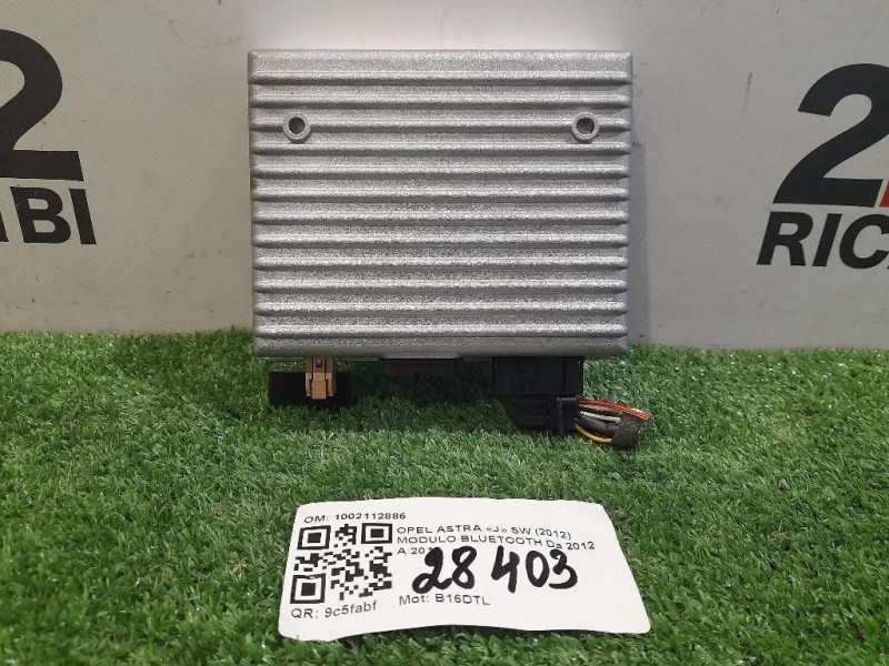 Modulo Bluetooth 1002112886 Opel Astra J SW 2012
