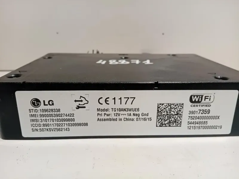 Modulo Bluetooth 39017359 Opel Astra K 2016