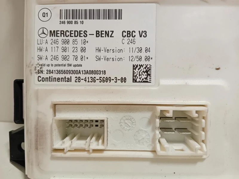 Scatola Fusibili A2469008510 MODULO SAM Mercedes Classe B W246 2012